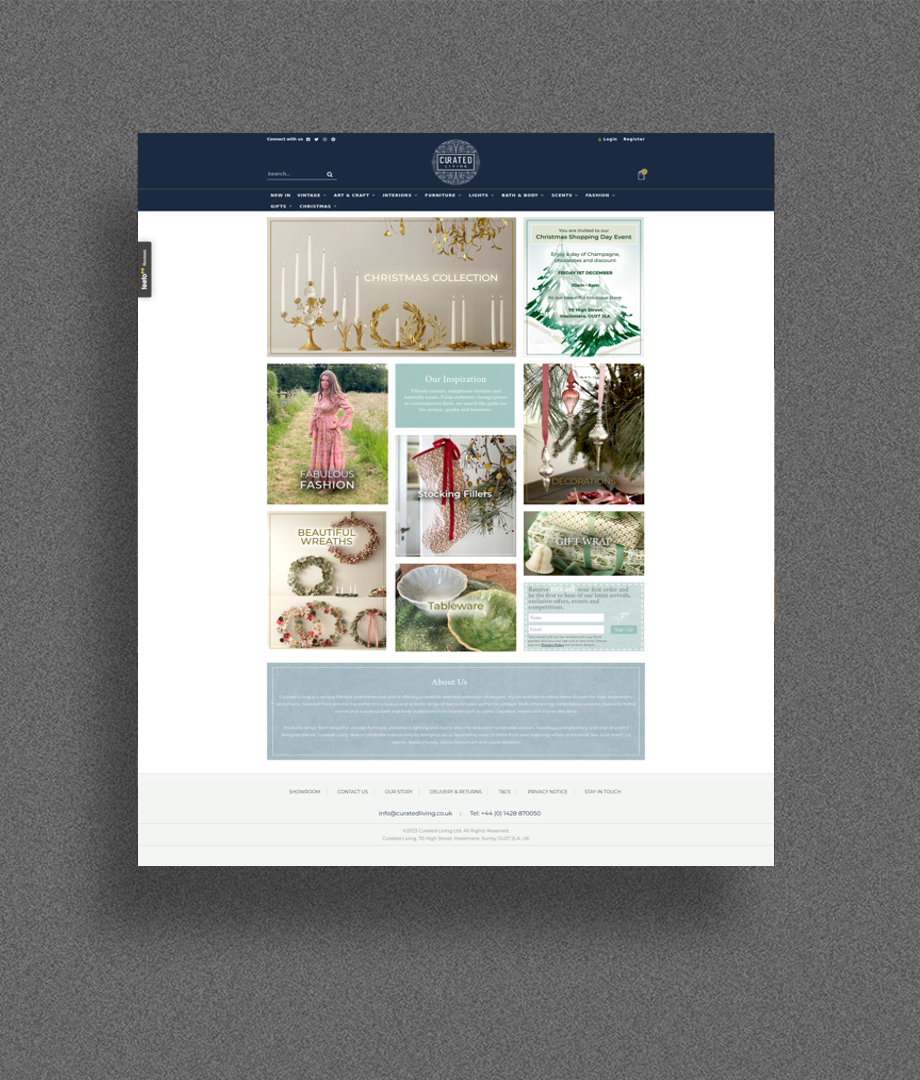 Curated living
